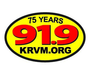 KRVM 75th Color Logo